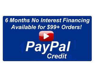 PayPal 6 Months Same as Cash