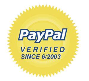 PayPal Verified Since June of 2003